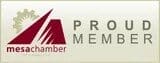 A logo with the words'proud member'on it.