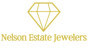 Nelson estate jewelers logo.